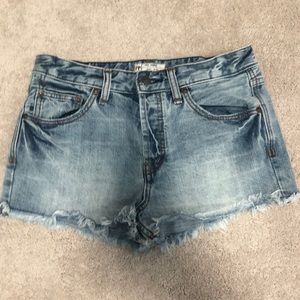 Free people Jean shorts